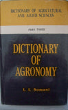 Dictionary Of Agronomy (4 Parts)
