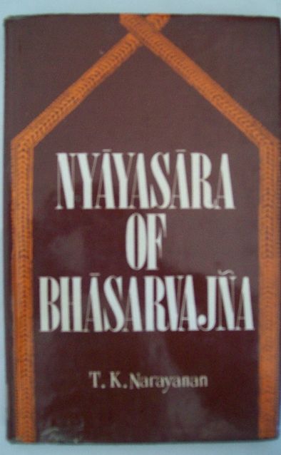 Nyayasara Of Bhasarvajna: A Critical Study