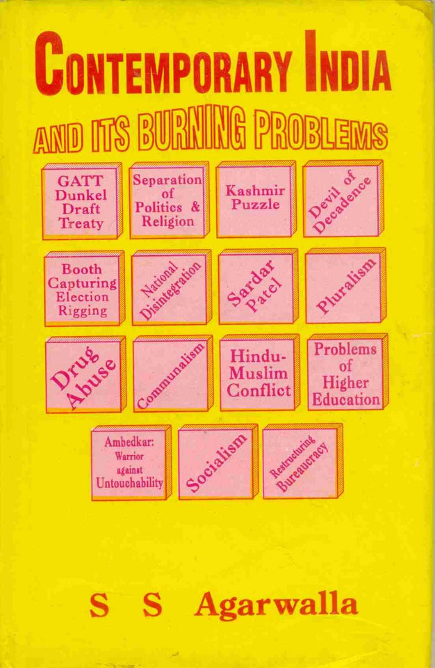 Contemporary India And Its Burning Problems