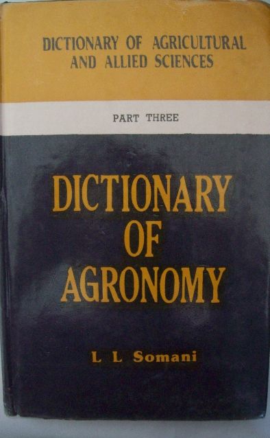 Dictionary Of Agronomy (4 Parts)