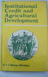 Institutional Credit And Agricultural Development