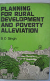 Planning And Rural Development And Poverty Alleviation