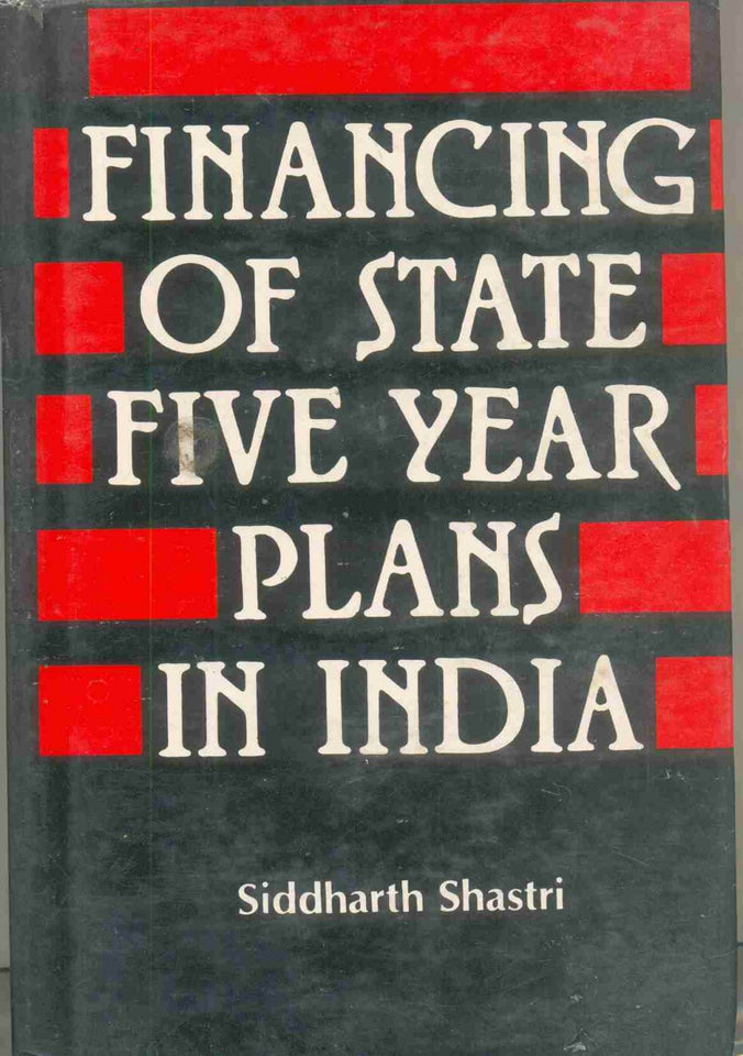 Financing Of State Five Year Plans In India