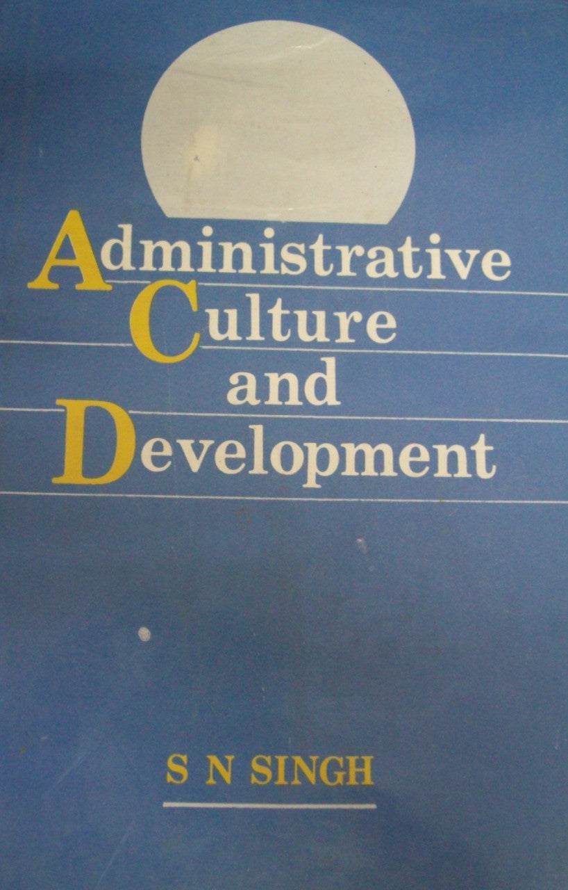 Administrative Culture and Development